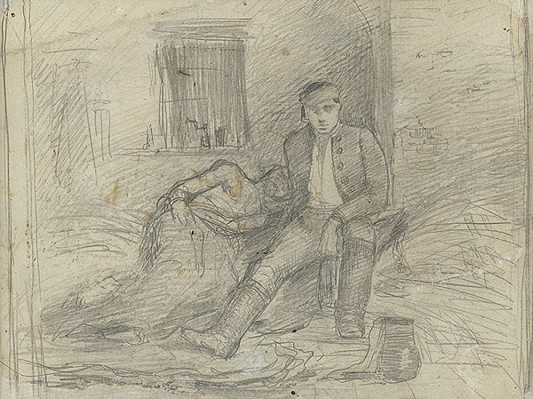 Ladislav Mednyánszky – Dvaja muži 