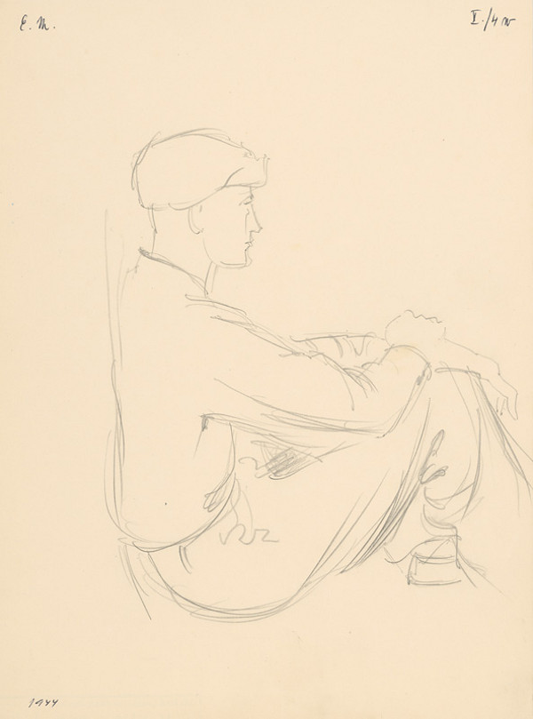 Emil Makovický – Sediaci muž 