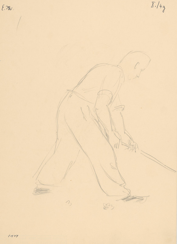 Emil Makovický – Muž s motykou VI. 