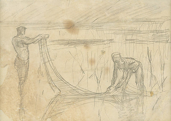 Ladislav Mednyánszky – Rybári 