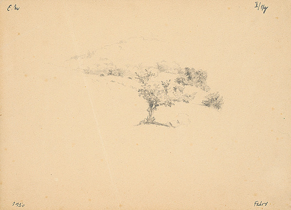 Emil Makovický – Krajinárska štúdia 