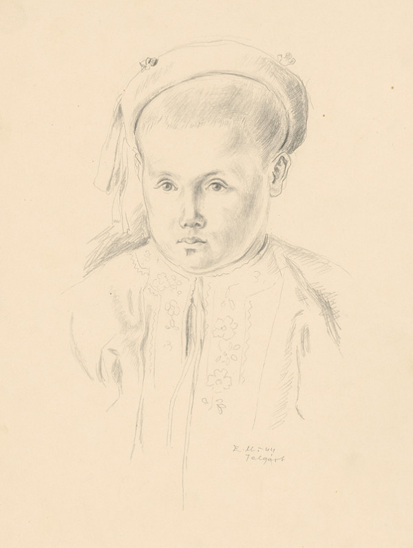 Emil Makovický – Chlapec v kroji 