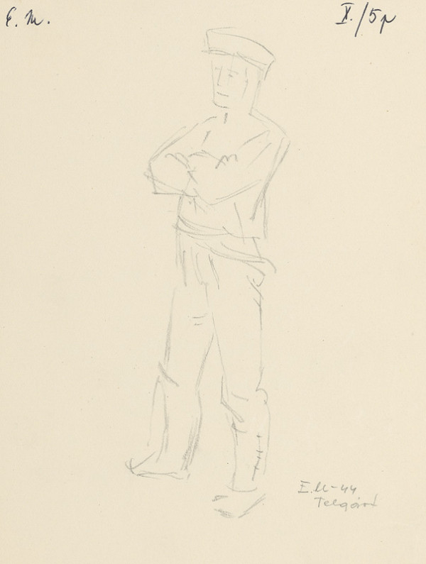 Emil Makovický – Muž so založenými rukami 