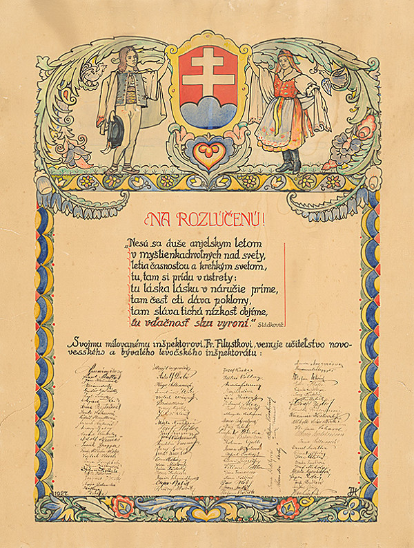 Jozef Hanula – Diplom 