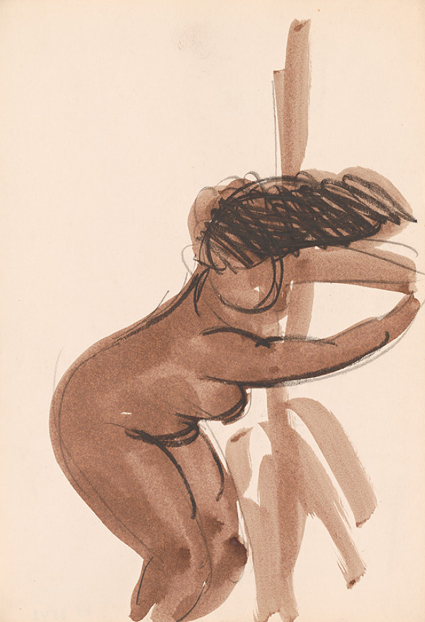 Ladislav Kacvinský – Štúdia ženského aktu 