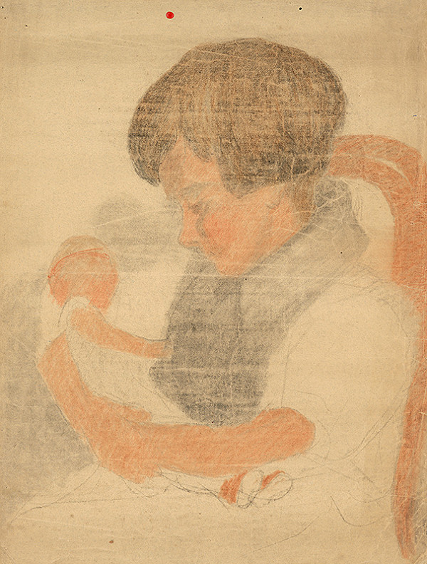 Jozef Hanula – Dievčatko s bábikou 