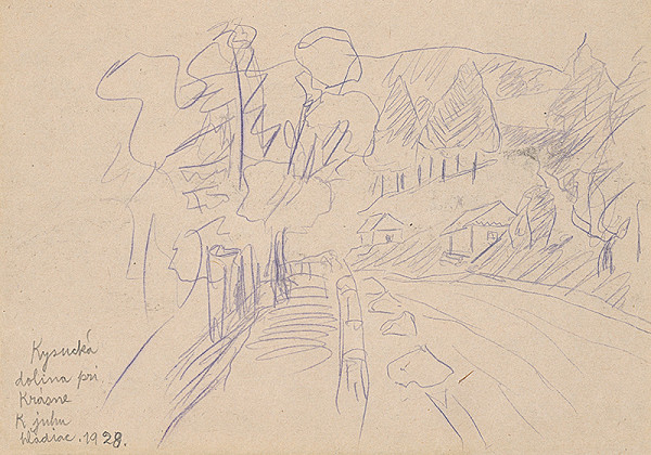 Jozef Hanula – Štúdia krajiny 