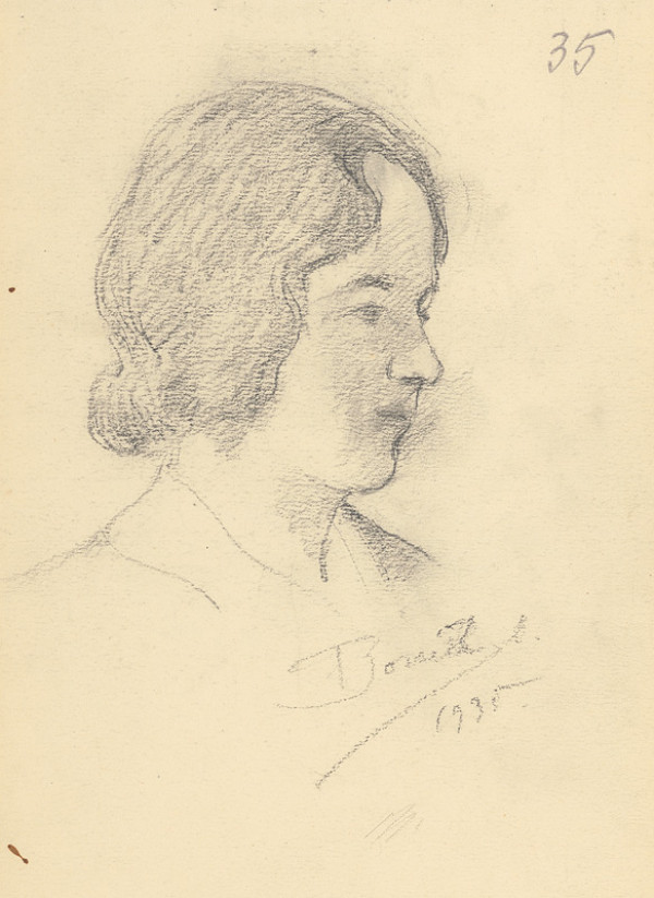 Andor Borúth – Hlava ženy 