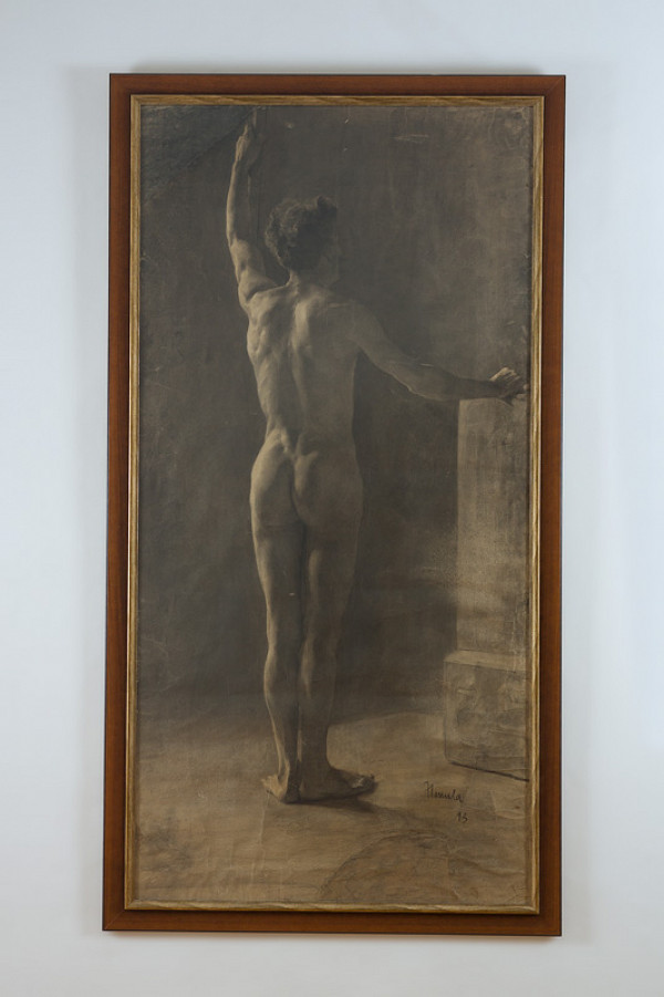 Jozef Hanula – Stojaci muž - akt 