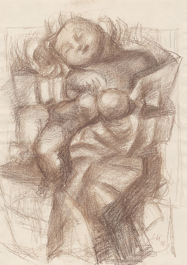 Ladislav Kacvinský – Matka s dieťaťom II. 