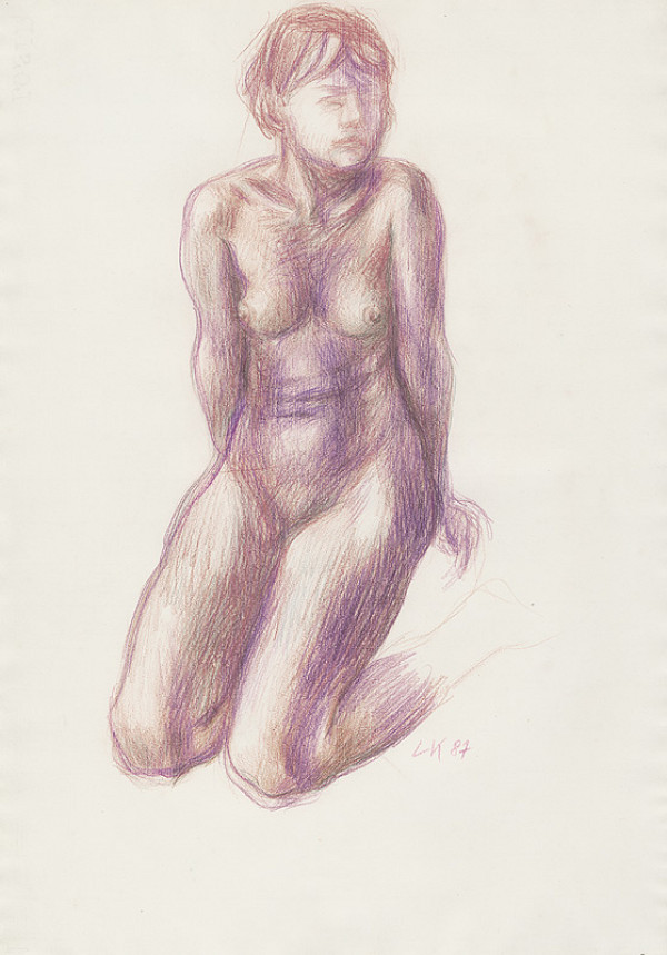 Ladislav Kacvinský – Štúdia ženského aktu I. 