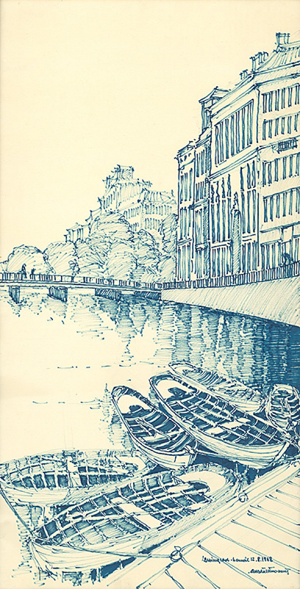 Ján Šimo-Svrček – Leningrad - kanál 