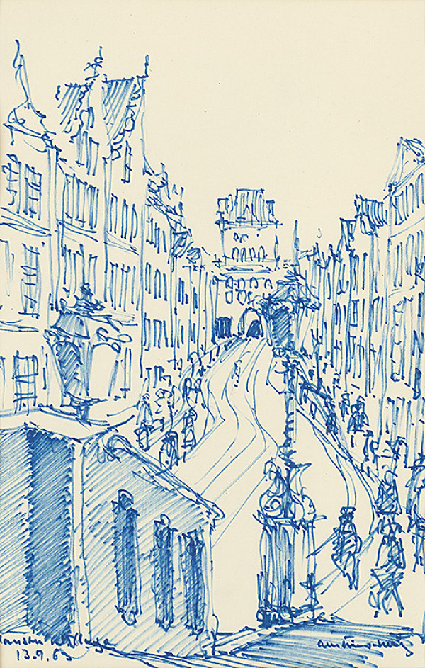 Ján Šimo-Svrček – Gdaňsk - Dlhá ulica 