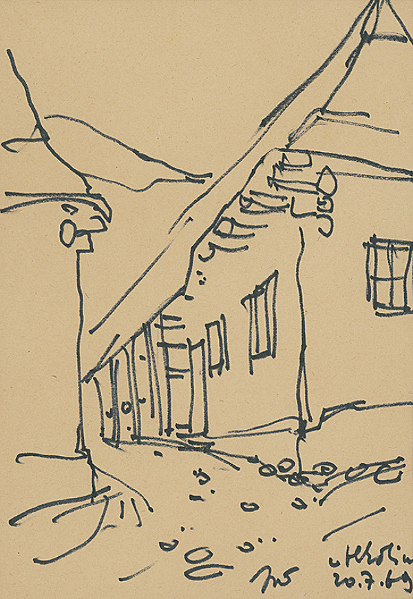 Ján Šimo-Svrček – Vlkolinec 