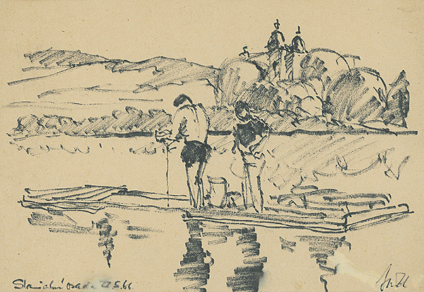 Ján Šimo-Svrček – Na Oravskej priehrade 