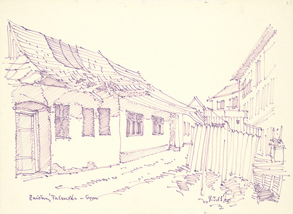 Ján Šimo-Svrček – Zničený Palenčár - syn 