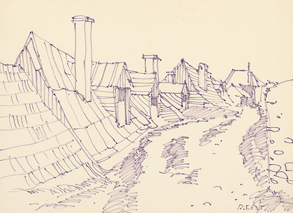 Ján Šimo-Svrček – Strechy Medze 