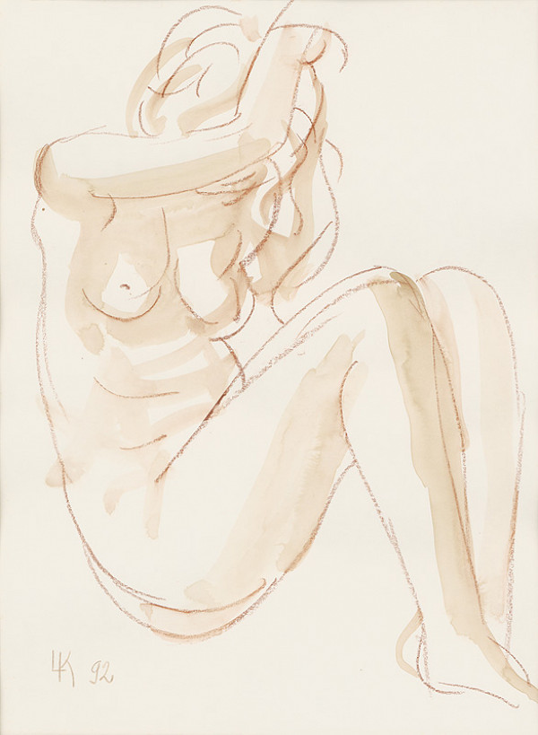 Ladislav Kacvinský – Akt ženy II. 