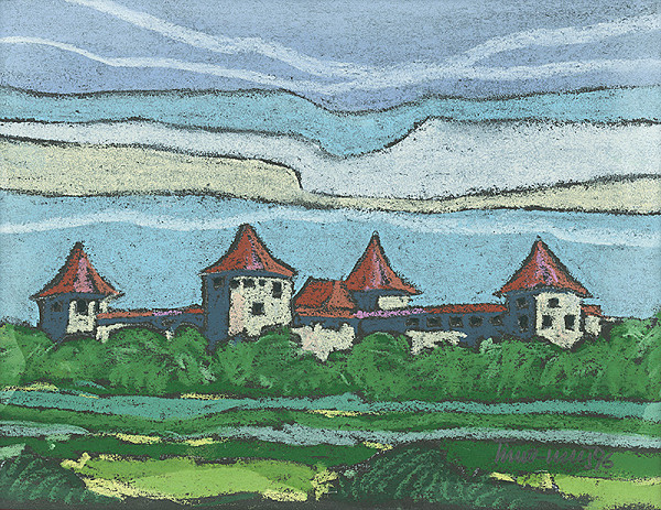 Ján Šimo-Svrček – Opevnený kláštor Bzovík 