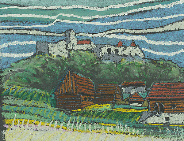 Ján Šimo-Svrček – Ľubovniansky hrad so skanzenom 