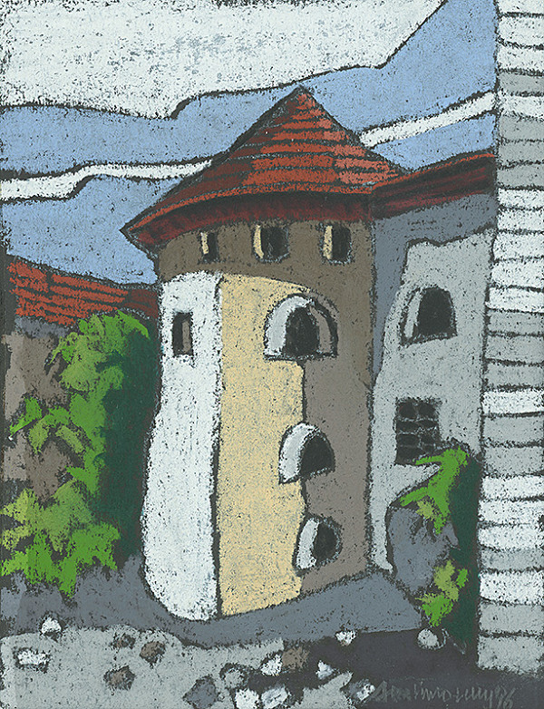 Ján Šimo-Svrček – Hrad v Banskej Štiavnici 