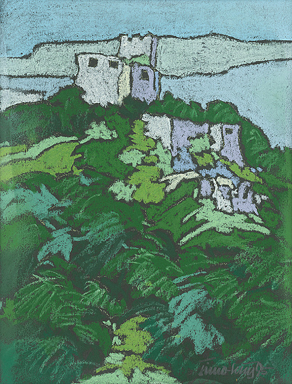 Ján Šimo-Svrček – Hrad Čabraď - zrúcaniny 