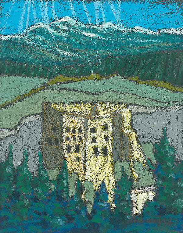 Ján Šimo-Svrček – Likavský hrad - zrúcaniny 