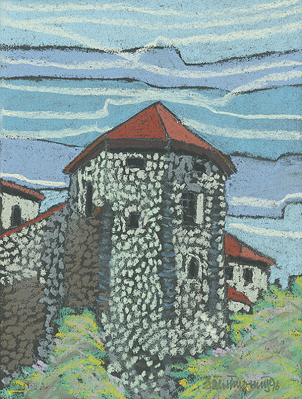 Ján Šimo-Svrček – Kremnica - východná bašta hradu 