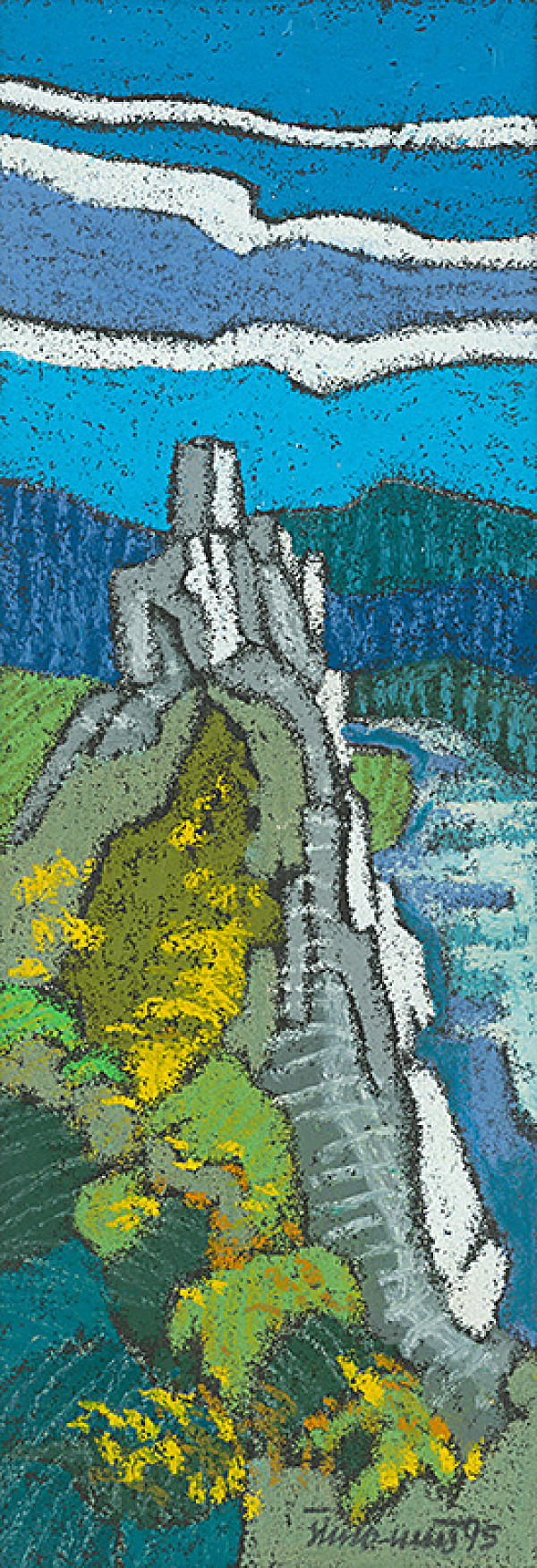 Ján Šimo-Svrček – Hrad Devín 