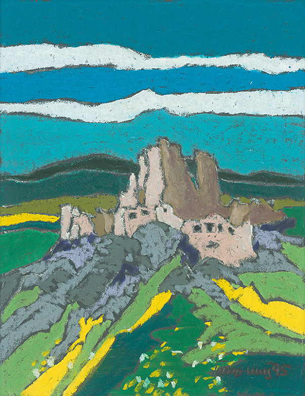 Ján Šimo-Svrček – Hrad Čachtice 