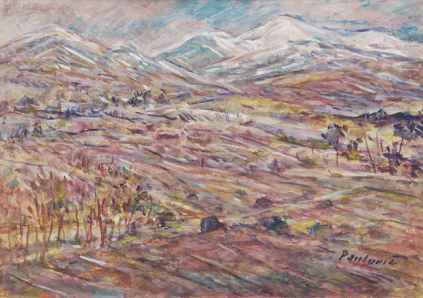 Emil Paulovič – Zimná nálada pod Roháčmi 