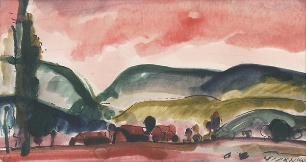 Mikuláš Siranko – Letná krajina 