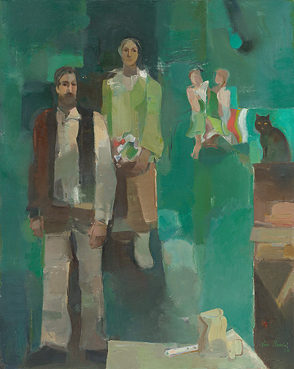 Ján Ilavský – V záhrade 