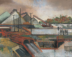 Stanislav Flak – Ťažba štrku II. 