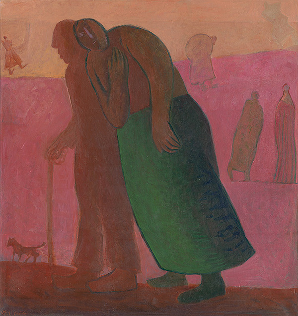 Viliam Pirchala – Figúry (Starkí so psíkom) 