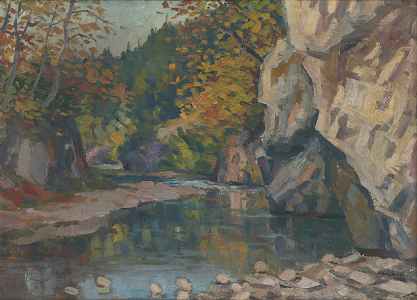 Jozef Majkut – Motív zo Slovenského raja 