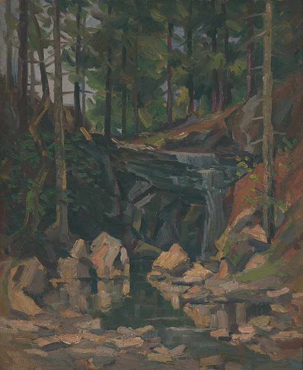 Jozef Majkut – Motív zo Slovenského raja 