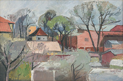 Anna Borovičková – Jarný motív zo Spišskej Soboty 