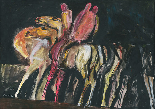 Štefan Hudzík – Jazdci 