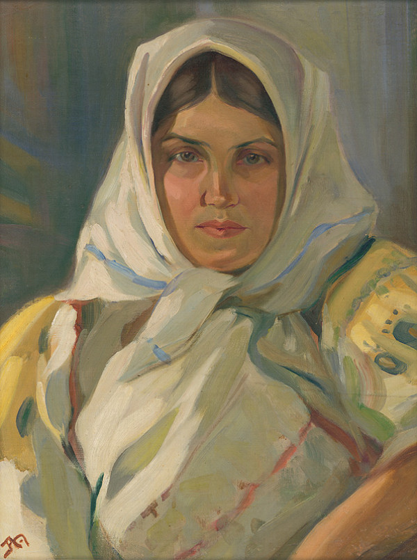 Jaroslav Augusta – Detvianka v bielej šatke 