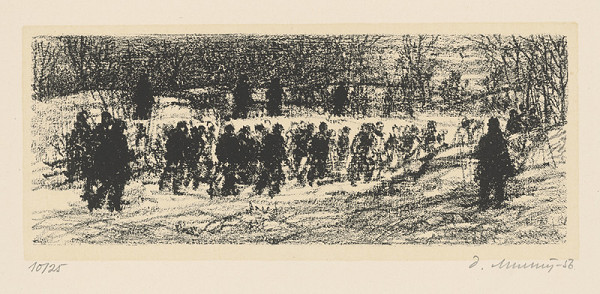 Dezider Milly – Odvádzanie tokajíckych mužov I. 