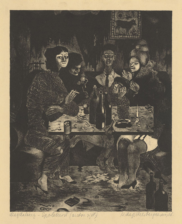 Naďa Rappensbergerová-Jankovičová – Magdalény - Spoločnosť 