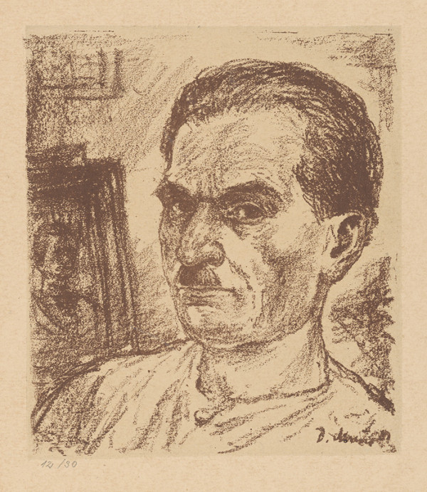 Dezider Milly – Autoportrét II. 