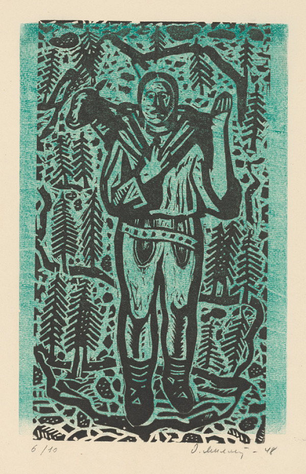 Dezider Milly – Valach s ovcou 