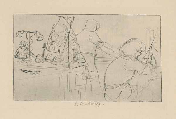 Václav Sivko – Krajčírska dielňa II. 