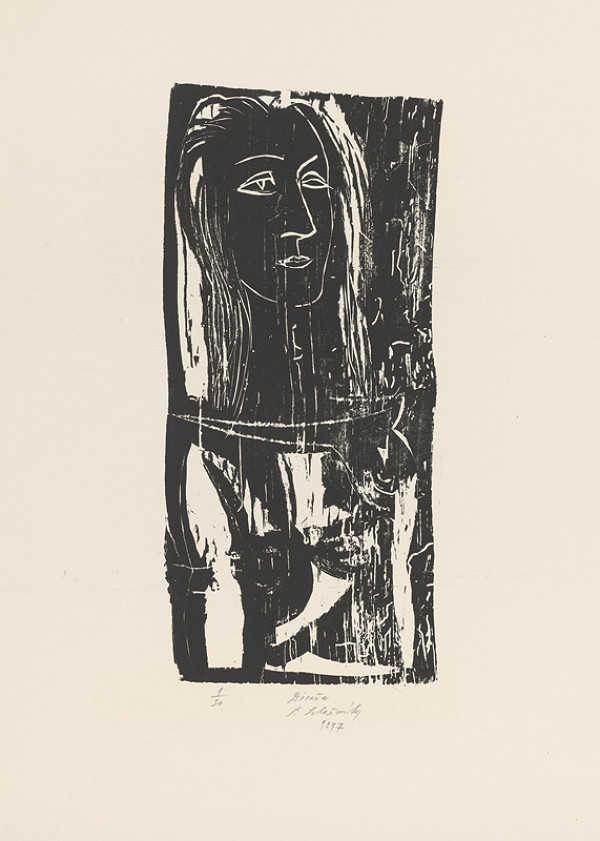 Vincent Hložník – Dievča 