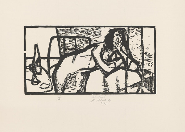 Vincent Hložník – Nemocná 