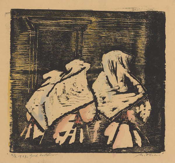 Matilda Čechová – Pred kostolom 