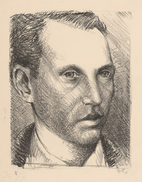 Ernest Špitz – Autoportrét 