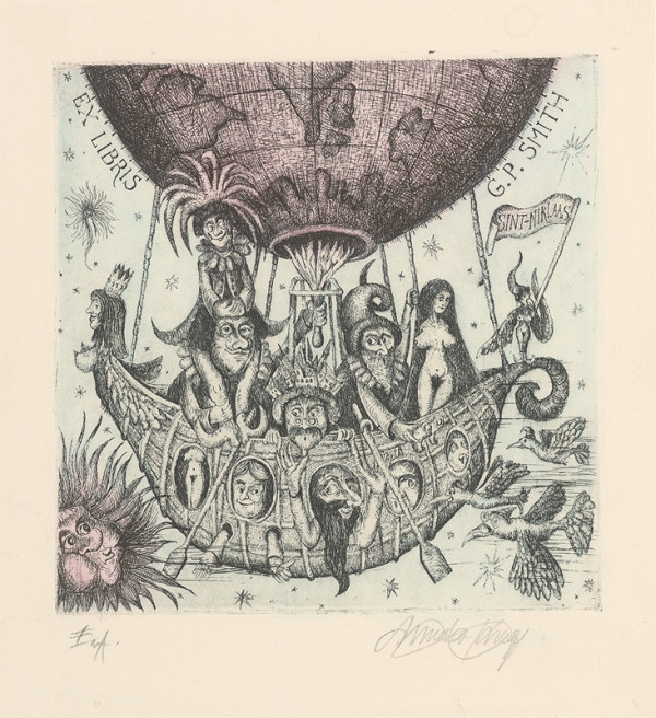 Miroslav Knap – Ex libris - G. P. Smith 